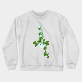 Hanging plant (green( Crewneck Sweatshirt